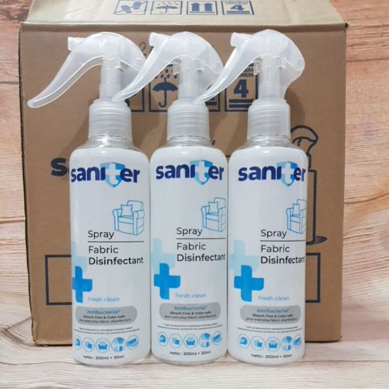 Saniter Spray Fabric Disinfectan Spray 230 ml