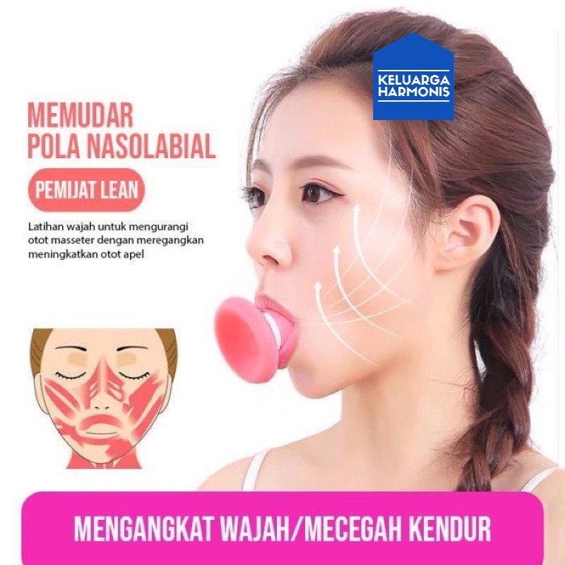 Silikon Penirus Wajah Anti Kerut / Silikon Penirus Pipi Dagu Rahang / Alat Penirus Muka