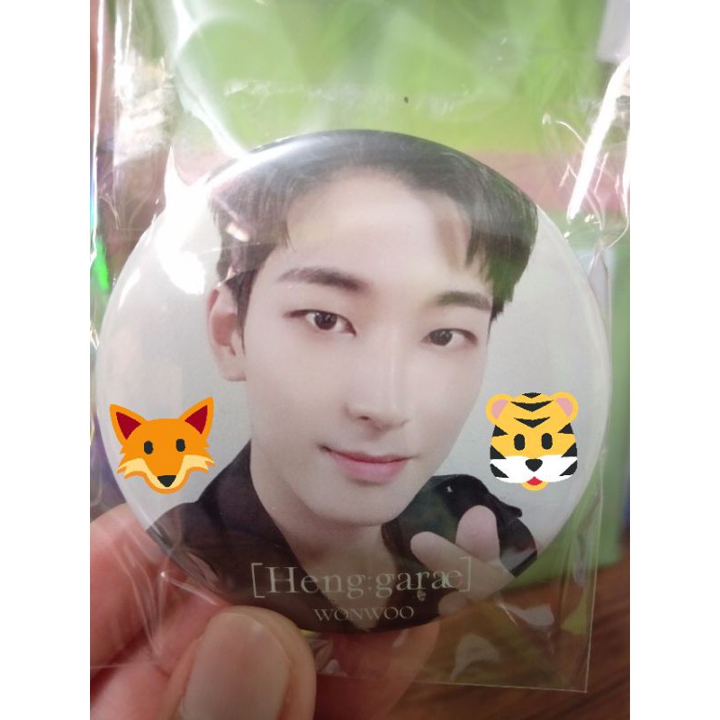 WONWOO HENGGARAE HMV CAN BADGE