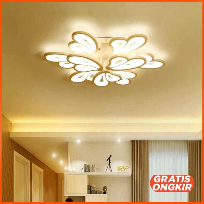 Lampu LED Plafon Modern Ceiling Light 12 Heart - DF8039