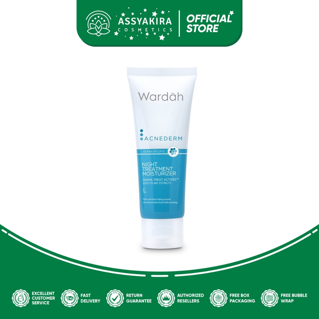 Wardah Acnederm Night Treatment Moisturizer 40ml