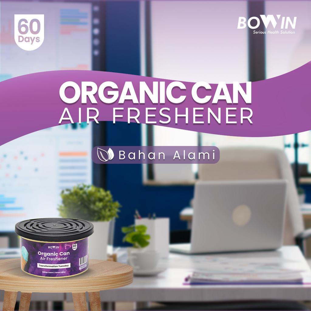 Bowin Organic Can Parfum Mobil &amp; Ruangan (Aromatherapy, Parfum, Pewangi Alami)