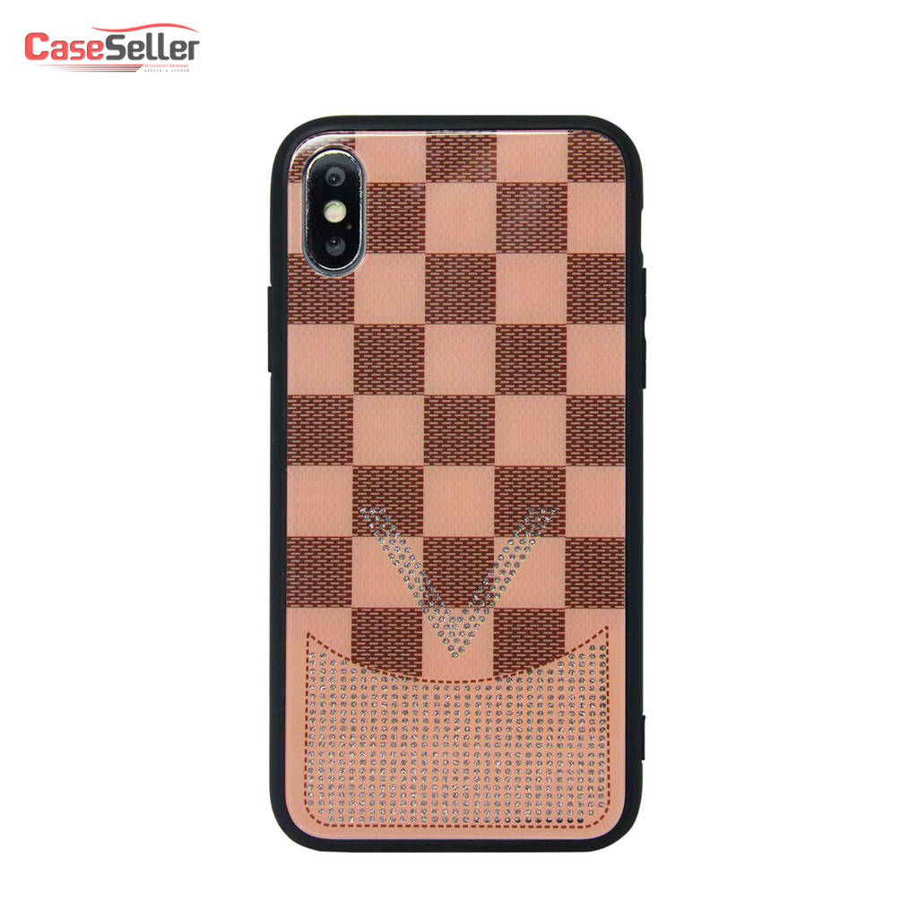 CaseSeller - Hardcase Glass Blink Diamond Samsung Note 8 Note 9 S9+ S10 S10+