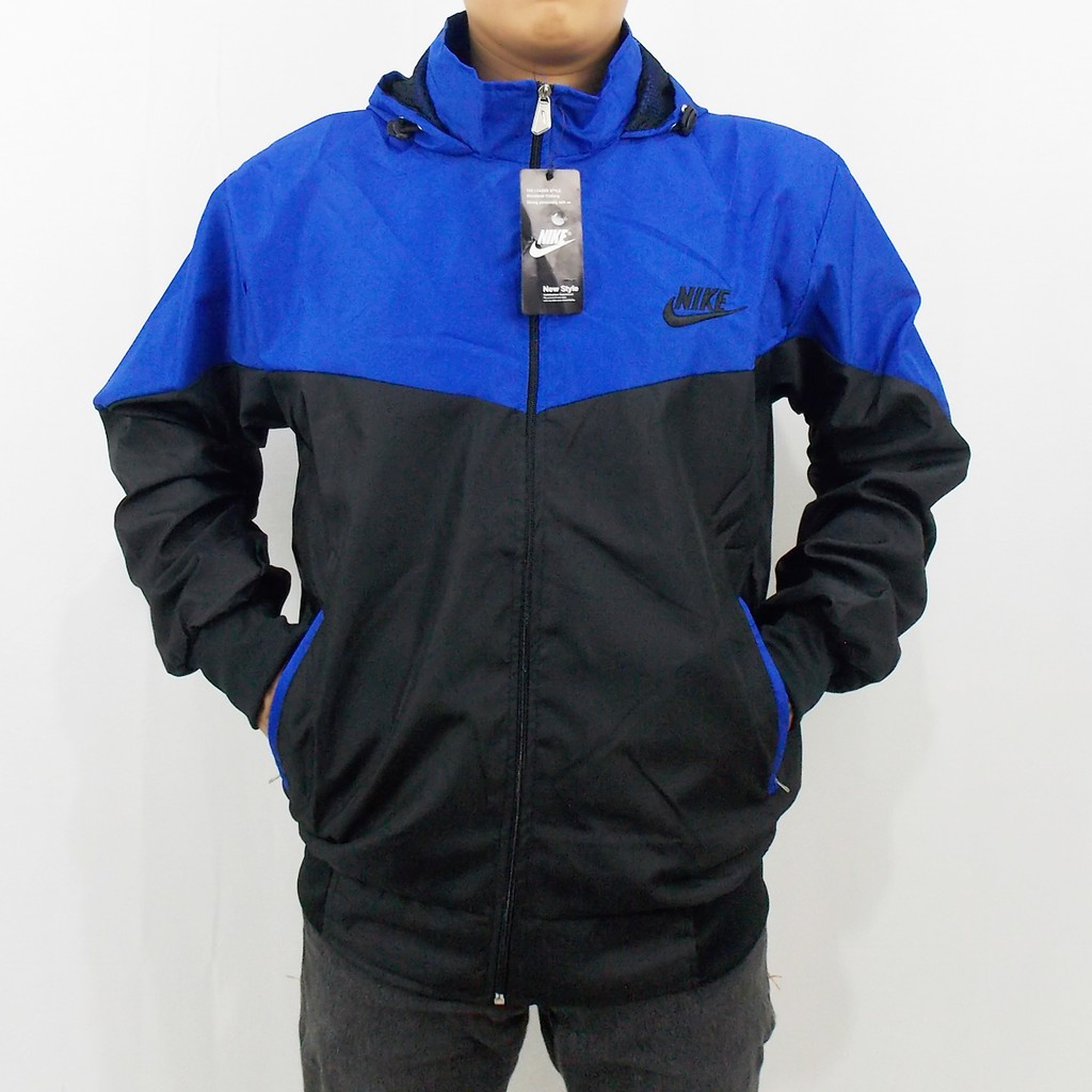 JAKET PARASUT PRIA NIKE WINDBREAKER - JAKET RUNNING WINDPROOF - JAKET OLAH RAGA - TRAINING PRIA 02