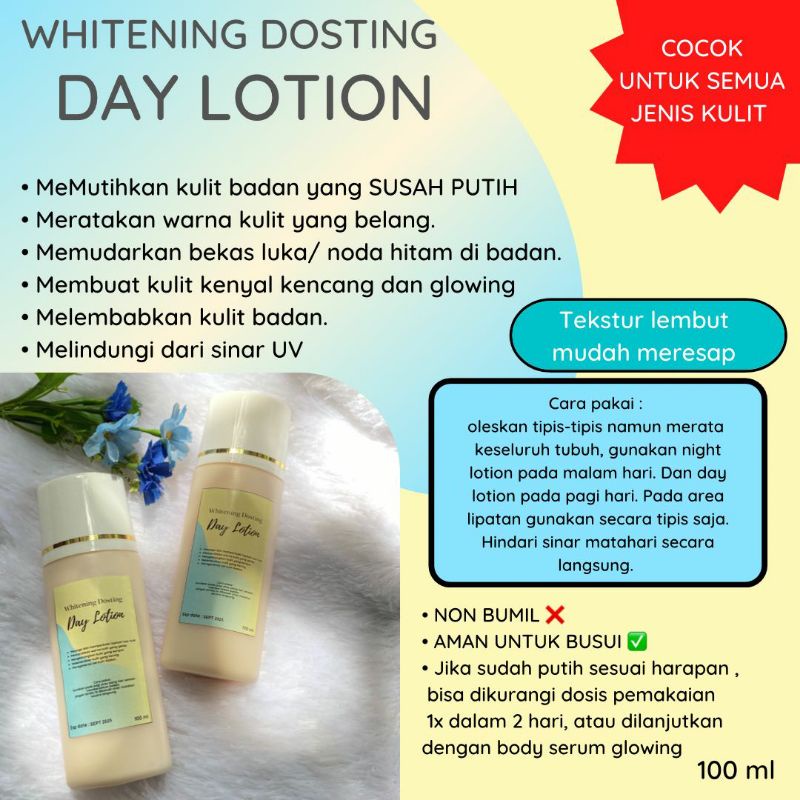 Body lotion pemutih badan hb dosting kulit susah putih / lotion badan pemutih / bibit pemutih badan dosting / hb whitening rmk