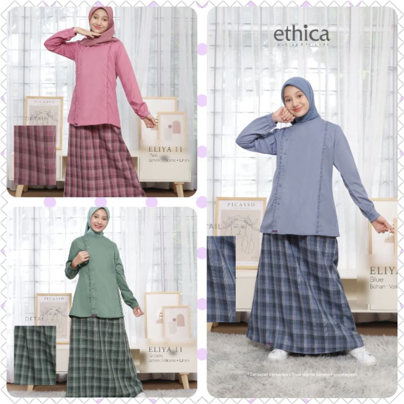 ETHICA DAILY SET SERIES ELIYA 11 ELIYA 011 SETELAN ROK