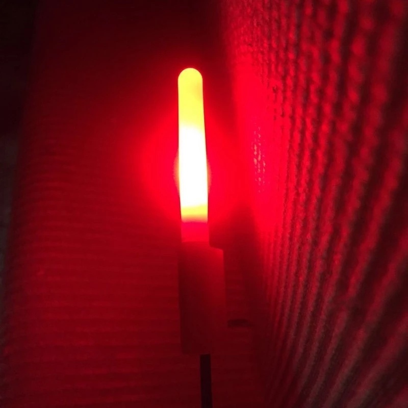 Tongkat Pancing Dua Warna Tahan Air Dengan Lampu LED