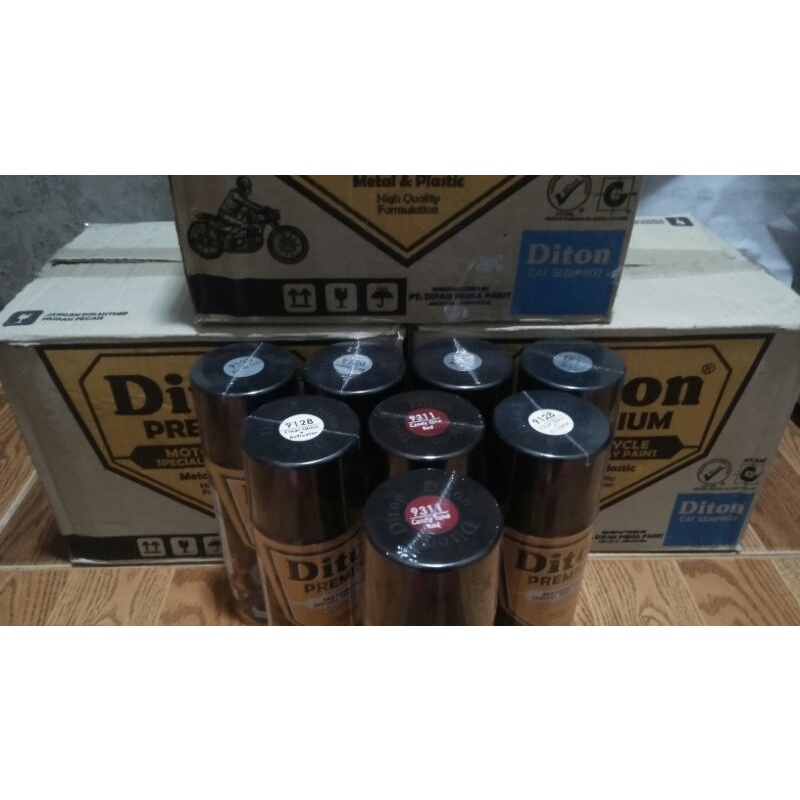 

paket diton premium 3 kaleng, *hi-temp black *black glos *clear glos