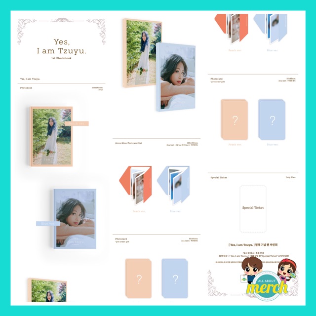 [ BACA CAPTION ] TZUYU PHOTOBOOK