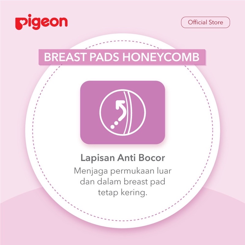 Pigeon breast pad honey comb isi 12 / 36 / 66