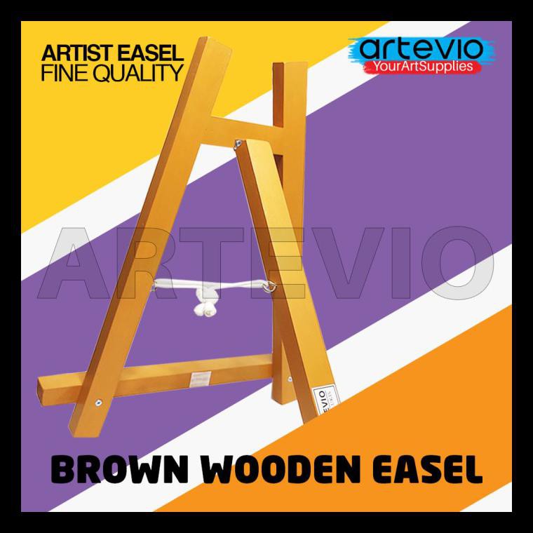 

TERMURAH Easel Lukis / Stand Lukis / Sandaran Lukis Putih Uk M