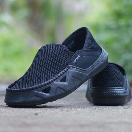 SEPATU SLIP ON PRIA - SEPATU  ANDO TYRONE NEO ORIGINAL SIZE LENGKAP 39-43
