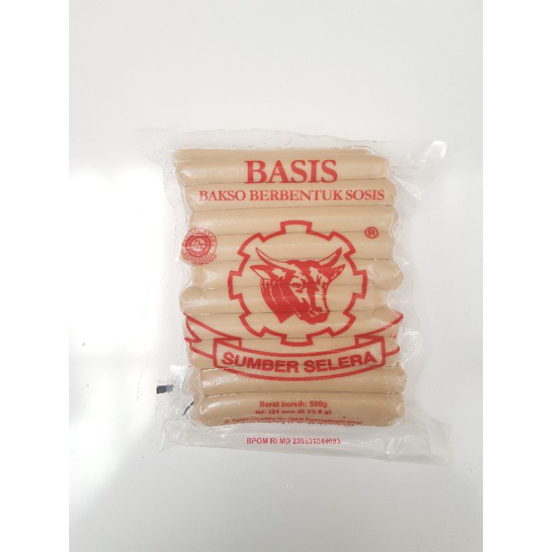 Basis Bakso Sosis Sumber Selera isi 21pcs 500gr - Baso sumber selera