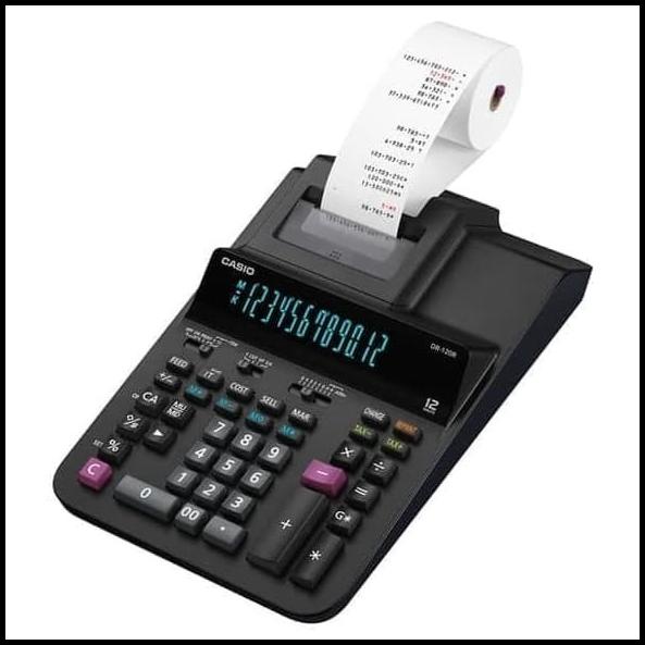 

Kalkulator Struk Print Casio Dr120R - / Printing Calculator 120R
