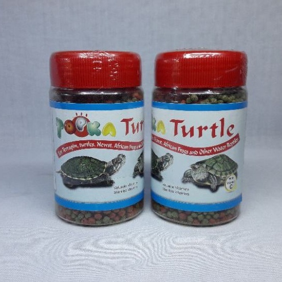 makanan kura kura air tawar TOPKA TURTLE pelet kura-kura