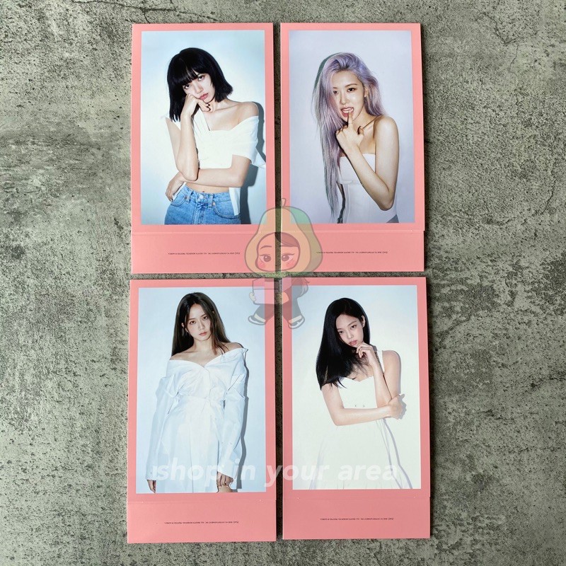 [SHARING] BLACKPINK VINYL - Standing Photocard & Pin