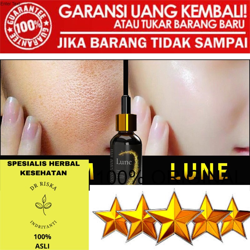 100% ASLI LUNE Serum Bikin Wajah lebih Muda Pakai Serum Lune ACR Anti Aging Terbaik