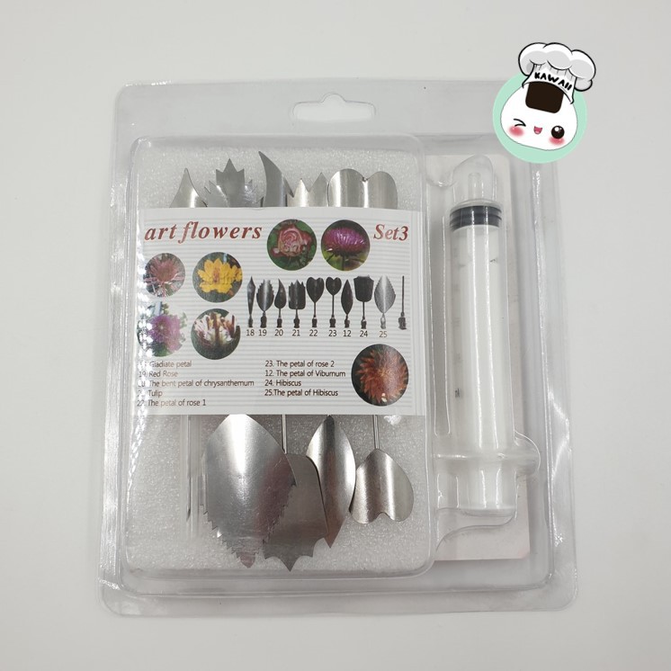 

GELATINE ART TOOLS SET 3 - (BARANG CACAT)