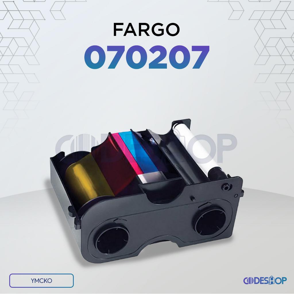 Ribbon Fargo DTC 1250ID 70207 Full Color YMCKO PN: 070207