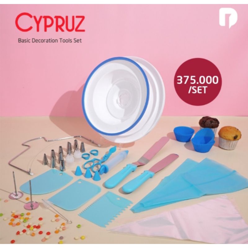 Cypruz - Set Dekorasi Kue