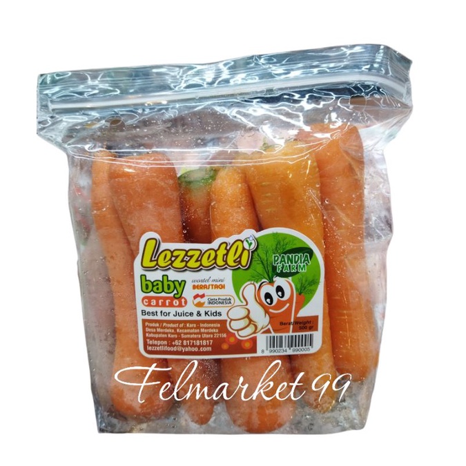 

Lezzetli carrot baby barastagi | wortel mini | pack