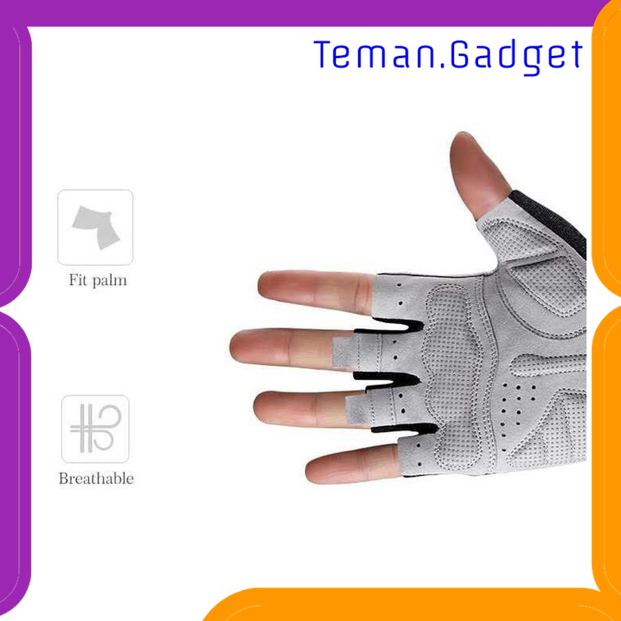 TG-IB199 ROCKBROS SARUNG TANGAN HALF FINGER ANTI-SKID - S109