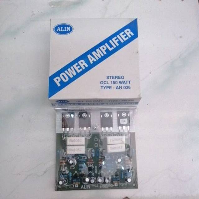 Jual Kit power amplifier stereo ocl 150 watt | Shopee Indonesia