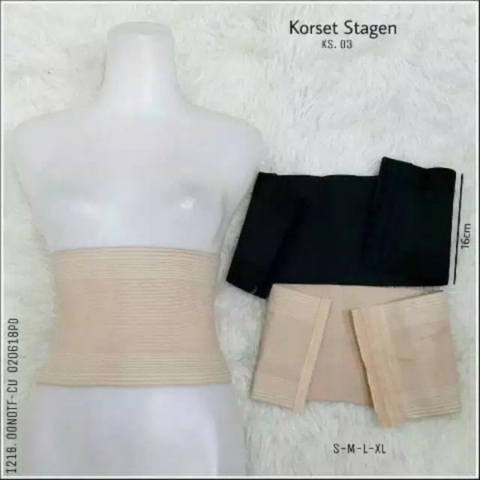 korset bagus / korset kait / korset pengecil perut / korset jumbo / stagen instan