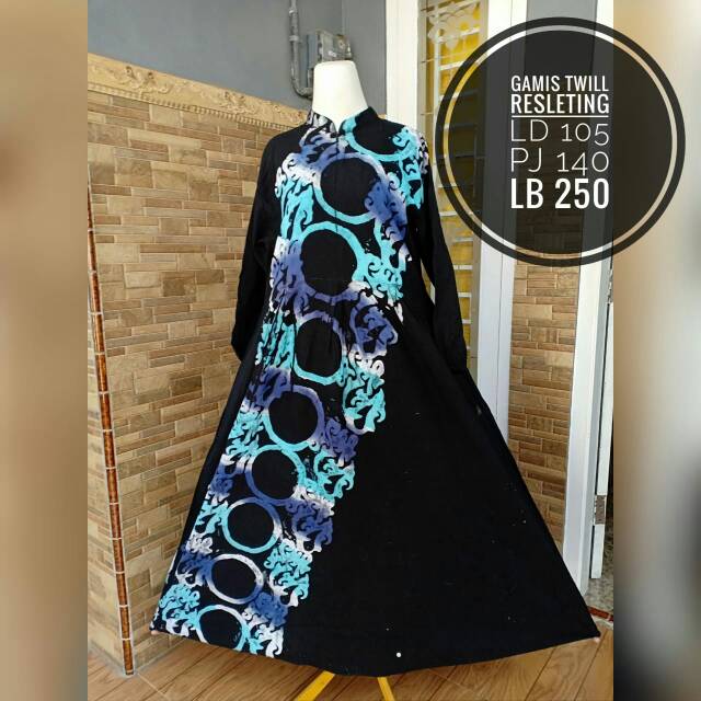 Gamis Batik / Twill ori /