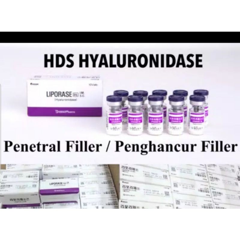 HDS LIPORASE PENETRAL FILLER REMOVER  PENGHANCUR FILLER / REMOVE FILLER