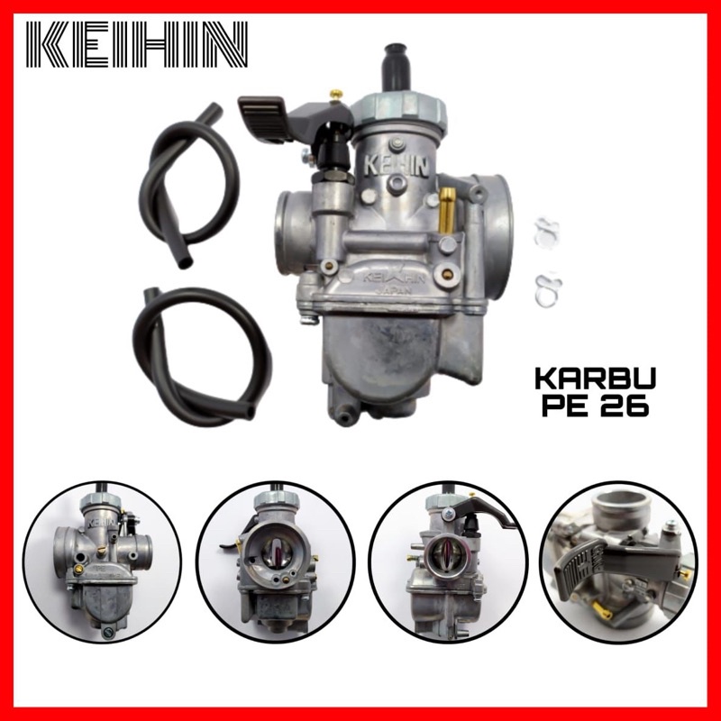 KARBURATOR KEIHIN PE24-PE26-PE28 karbu pe keihin PE 24/26/28