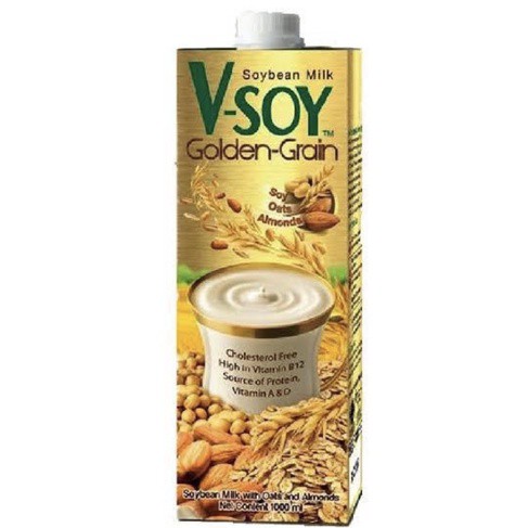 V-SOY Golden Grain Soymilk UHT 1L