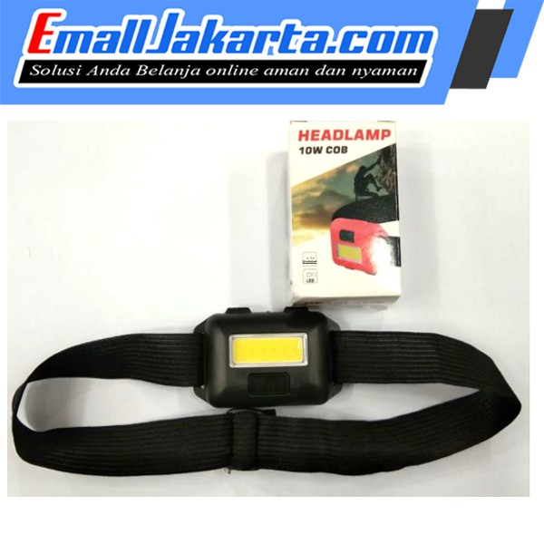 Senter Kepala Headlamp Led Camping Lampu Emergency Outdoors Headlight