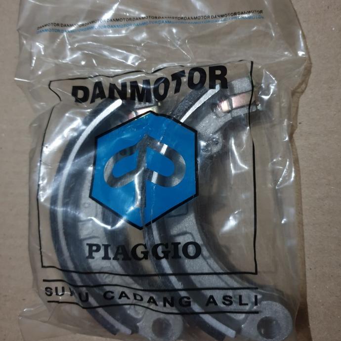 ORIGINAL - Kampas Rem Belakang Vespa Super PS Danmotor Piaggio Original