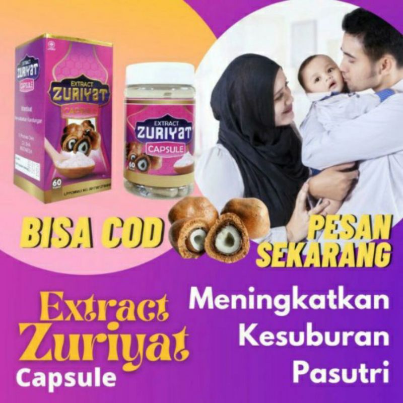 Kapsul Zuriat Original Penyubur Pasutri