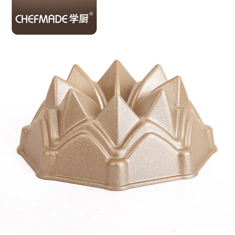 Chefmade WK9094 loyang kue mini crown non stick cake pan luxury mewah