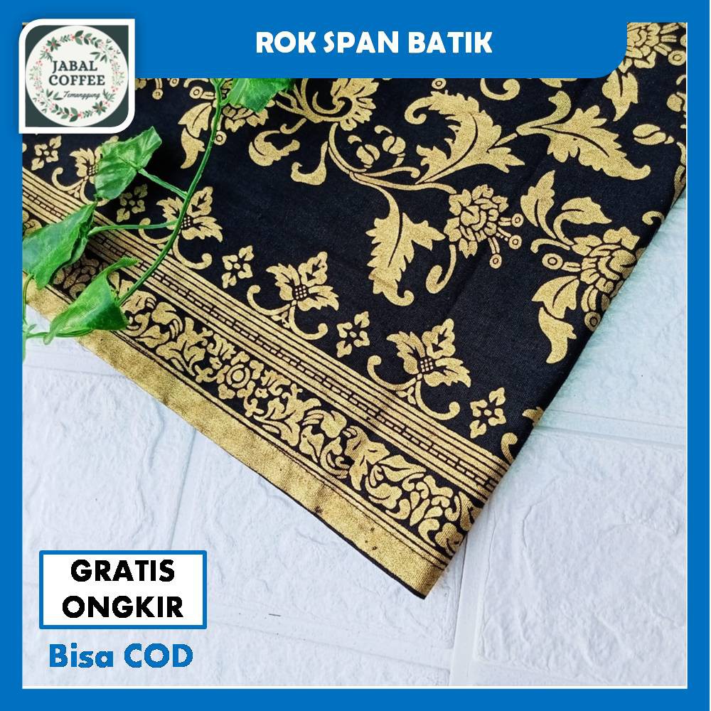 Rok Anak Perempuan Panjang / Rok Anak 10 - 14 Tahun / Rok Span Batik Anak Tanggung