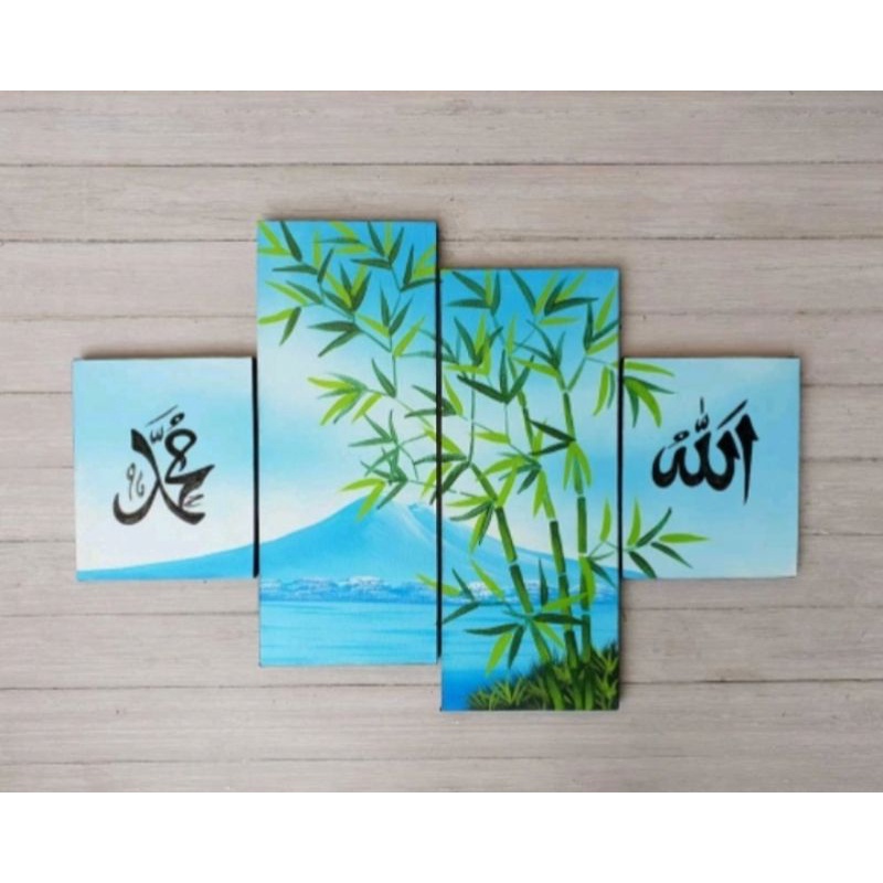 lukisan kaligrafi murah / kaligrafi / lukisan / hiasan dinding