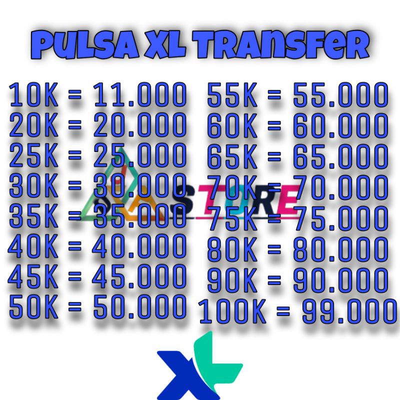 PULSA XL TRANSFER