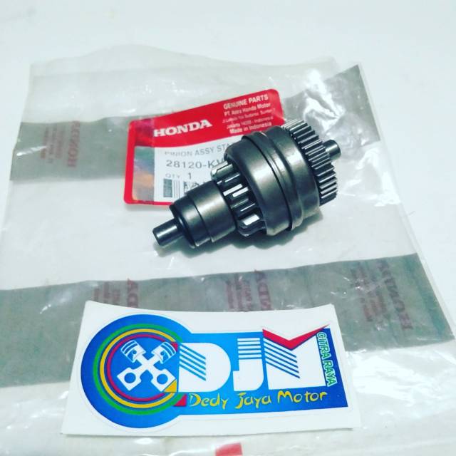 PINION STATER VARIO KARBU, BEAT KARBU,PNP NEX, NEX FI BARANG BERKUALITAS DAN D.JAMIN