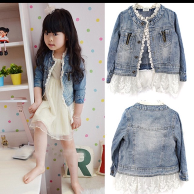 Jaket levis anak prempuan
