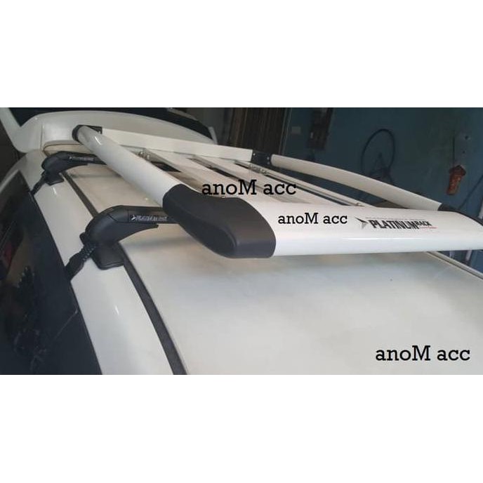Rak atas mobil Platinum / Roof Rack Mobil Platinum paket lengkap +KAKI