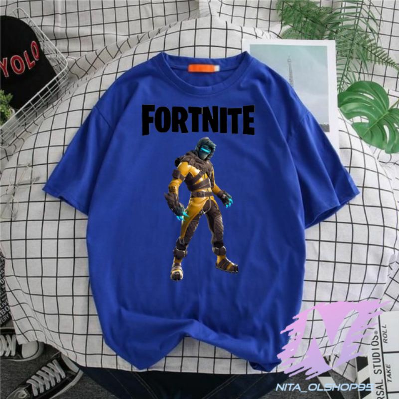 kaos anak fornite mobile shirt kids fornite