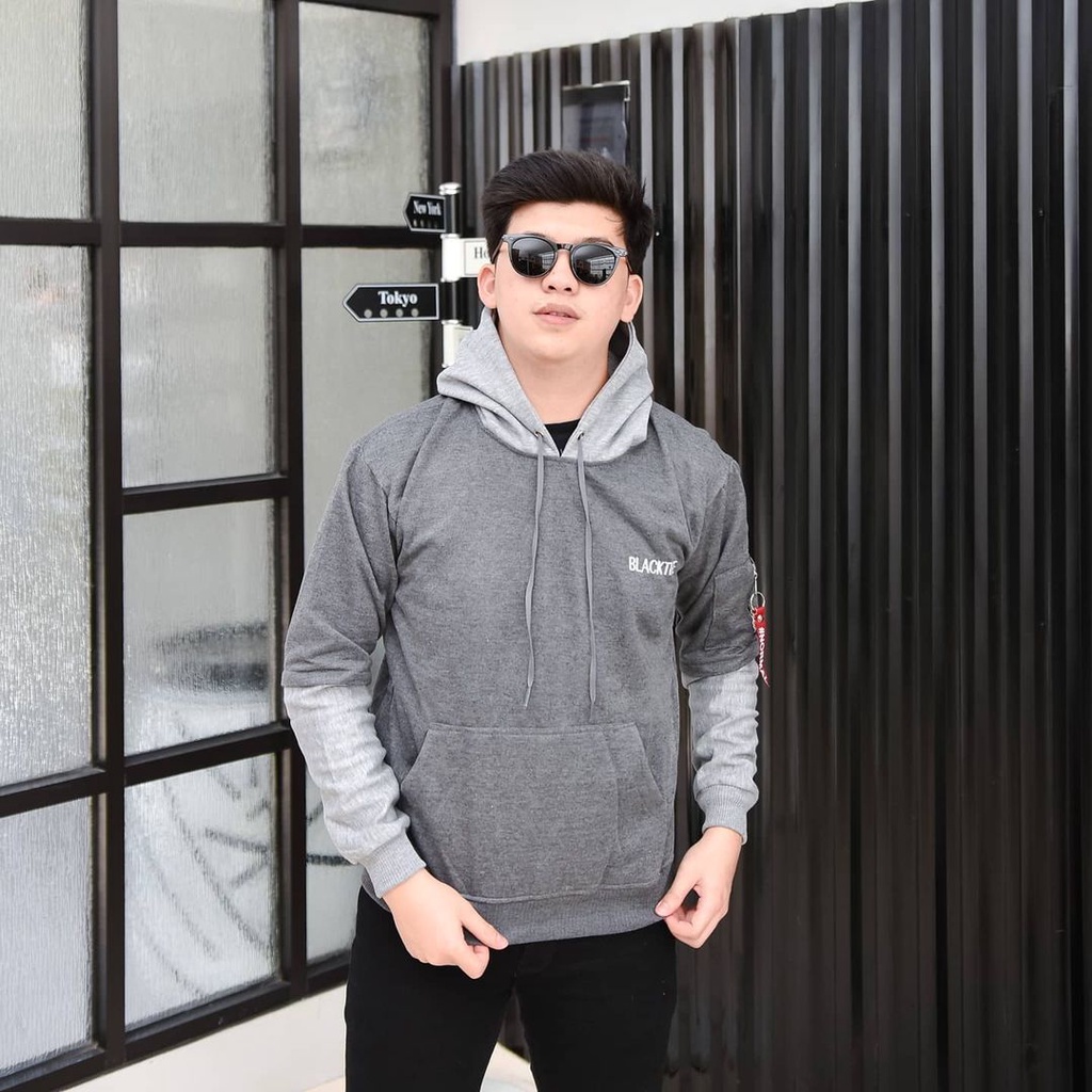 BLACKTIPE HOODIE || SWEATER HOODIE PRIA