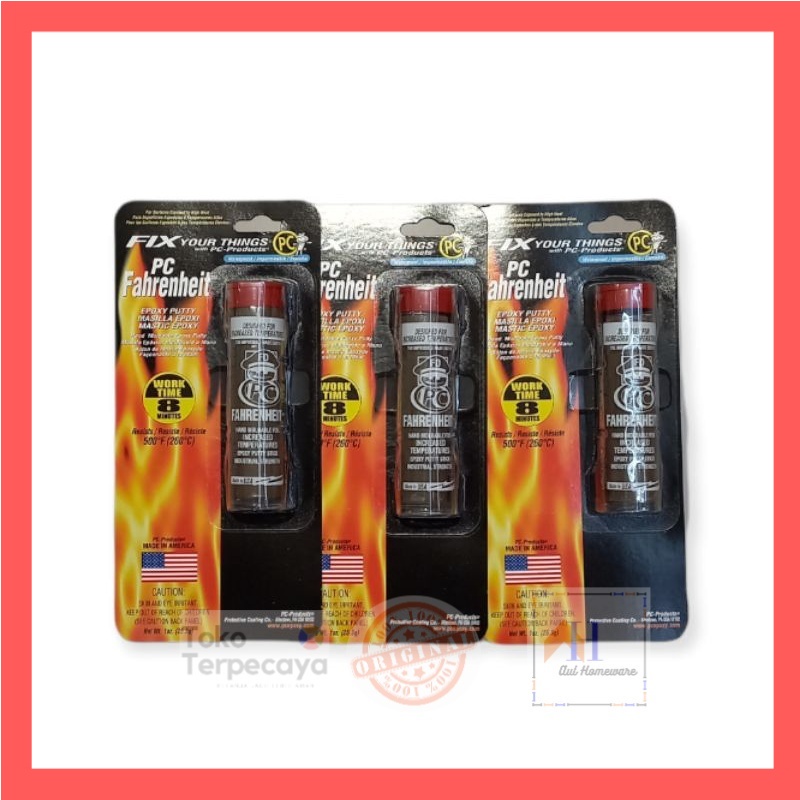 

Lem Pc-Fahrenheit 28.5 Gr/Lem Tahan Panas/Lem multifungsi