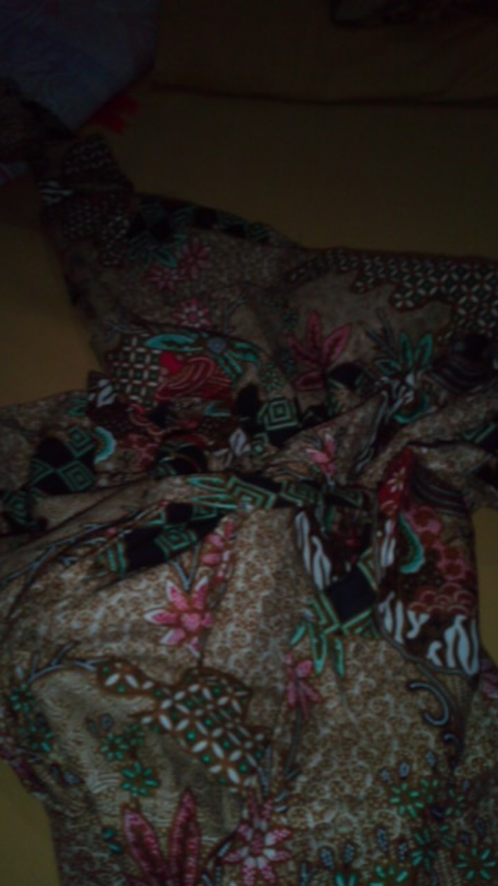 Gamis Batik (cod) Manggar Gamis Batik Pesta Model Terbaru