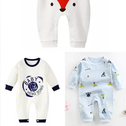 ☆ Baju Bayi | jumper bayi / jumper panjang / baju bayi laki laki / baju bayi newborn 0-1 tahun ➫
