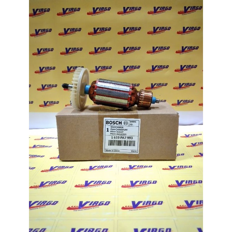 GHO6500 ORI BOSCH ARMATURE ANGKER GHO 6500 FOR MESIN SERUT KETAM KAYU (1619PA7993) ASLI ORIGINAL