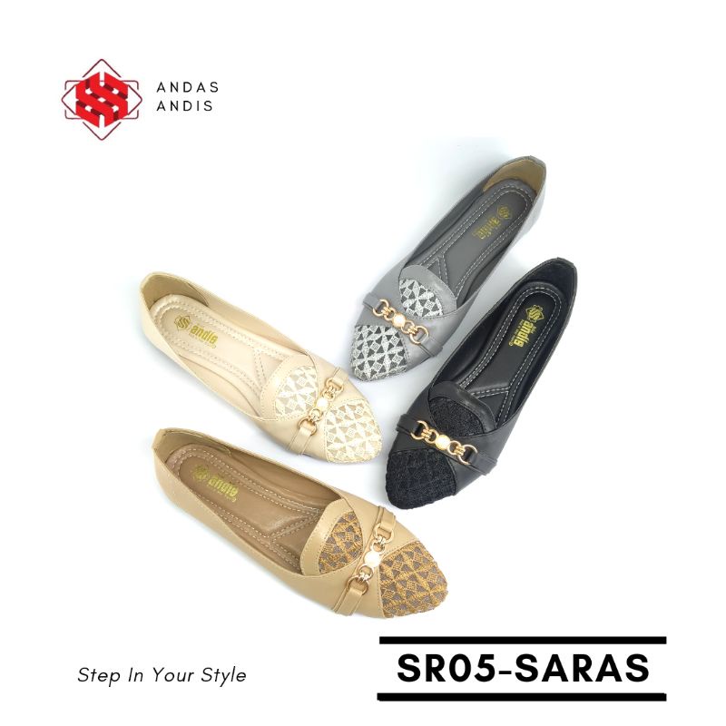 Andas Andis - Sepatu Flatshoes Wanita Saras