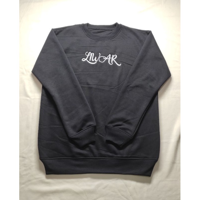 SWEATER CREWNECK BORDIR LIWAR